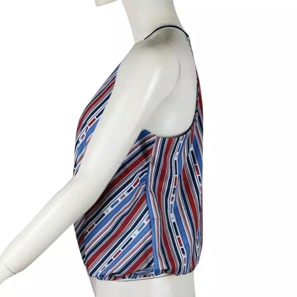 Multi Color Stripe Racerback Camisole Top - Picture 3 of 3